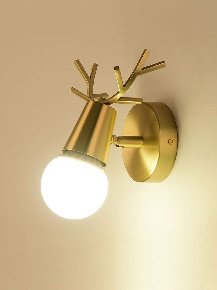 Gevir LED Væglampe Nordisk Vintage Moderne Loft Børneværelse