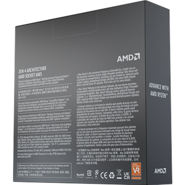 AMD Ryzen 5 7600X 4.7GHz Socket AM5 - Processor