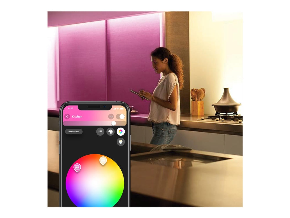 Philips Hue Lightstrip Plus V4 EMEA 2m Base kit LED bånd
