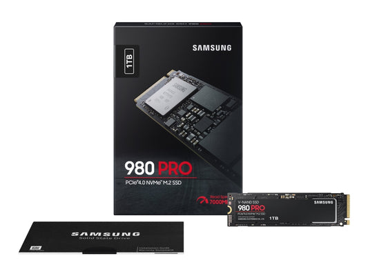 Samsung 980 PRO MZ-V8P1T0BW - 1 TB - M.2 2280 - PCIe 4.0 x4 (NVMe)