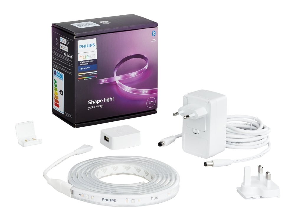 Philips Hue Lightstrip Plus V4 EMEA 2m Base kit LED bånd