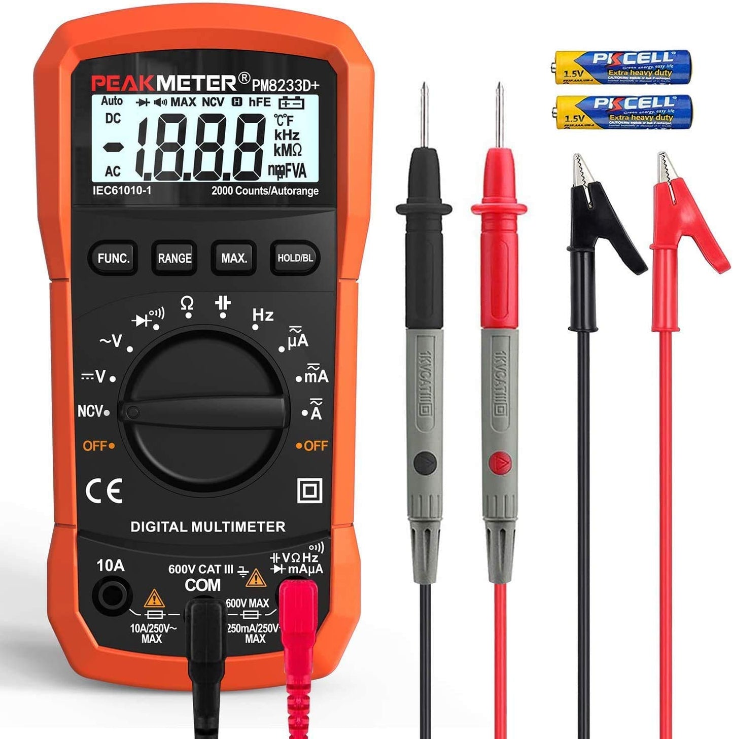 Multimeter fra Peakmeter