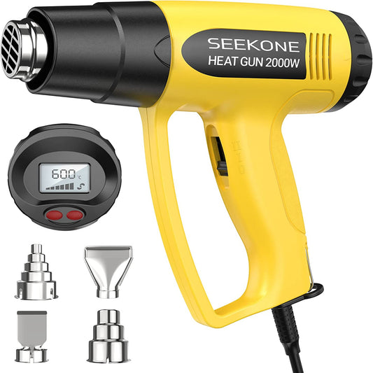Seekone 2000w Varmepistol med tempratur instilling