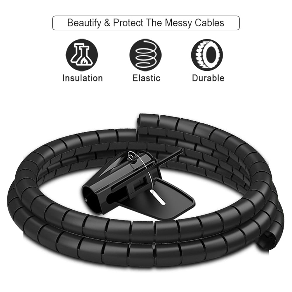 1.5/2M 16/10mm flex slange til cable management