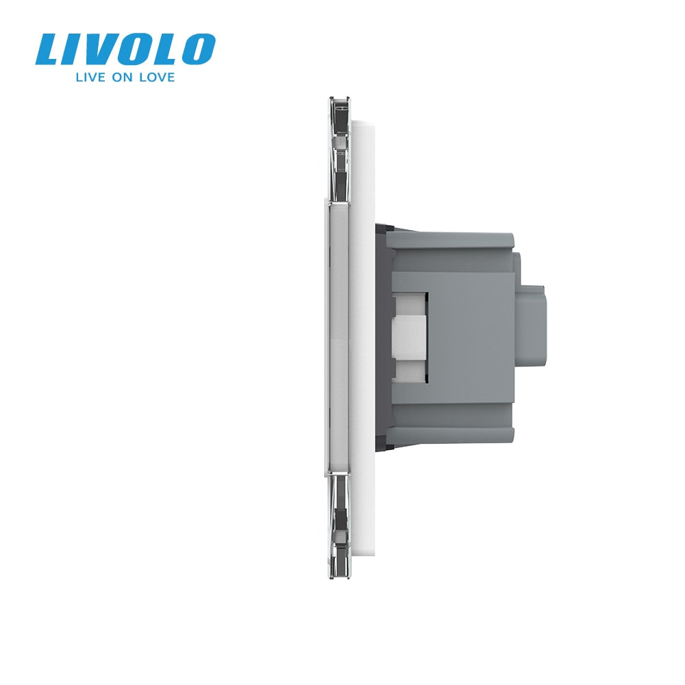 Livolo New EU Standard, glas panel, 223mm*80mm*41mm, C7C3EU-11/2/3/5