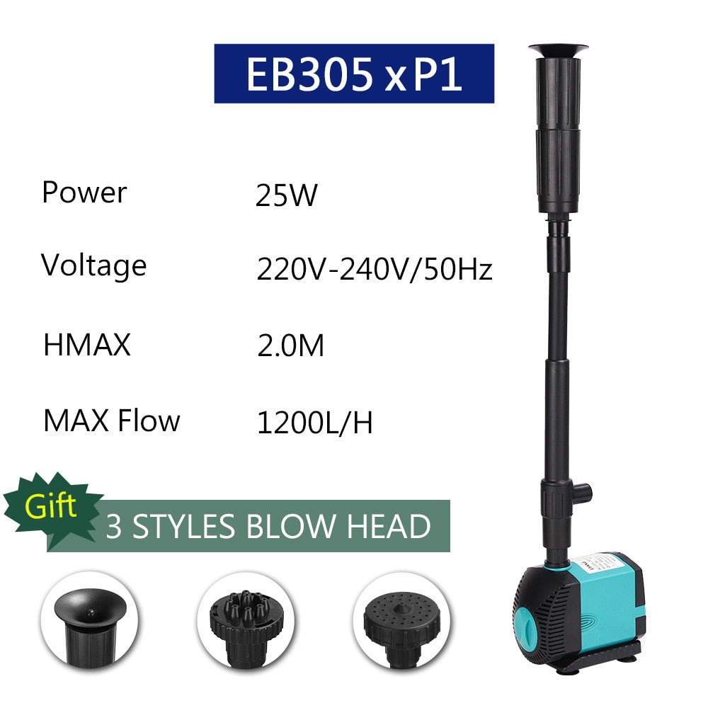 Vand pump 3/6/10/15/25W 220-240v