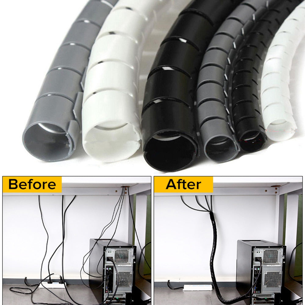1.5/2M 16/10mm flex slange til cable management