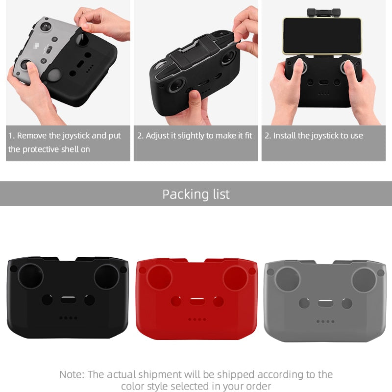 Silicone Cover til Dji MINI 3 PRO/Mavic 3 Classic/Air 2/2S/Mini 2 Remote Controller