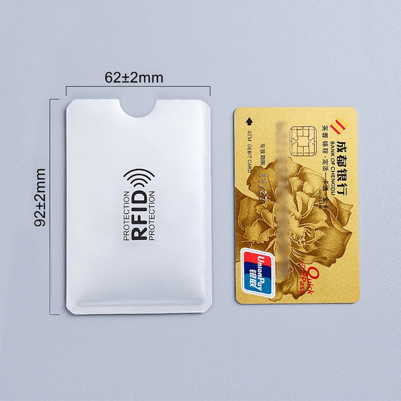 Anti RFID Card holder NFC Blokering