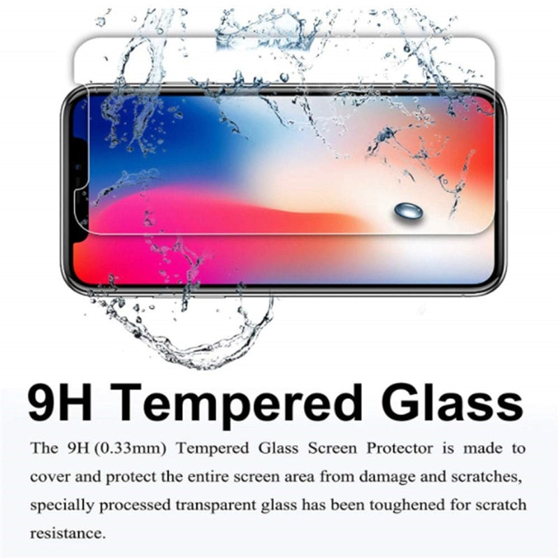 3 styk Tempered Glass for IPhone 13 12 11 14 Pro Max 8 7 6 5 6s Plus Screen Protector on Iphone 12 11 13 Mini X XR Xs Max SE Glass