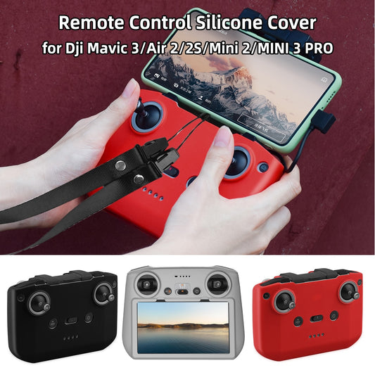 Silicone Cover til Dji MINI 3 PRO/Mavic 3 Classic/Air 2/2S/Mini 2 Remote Controller